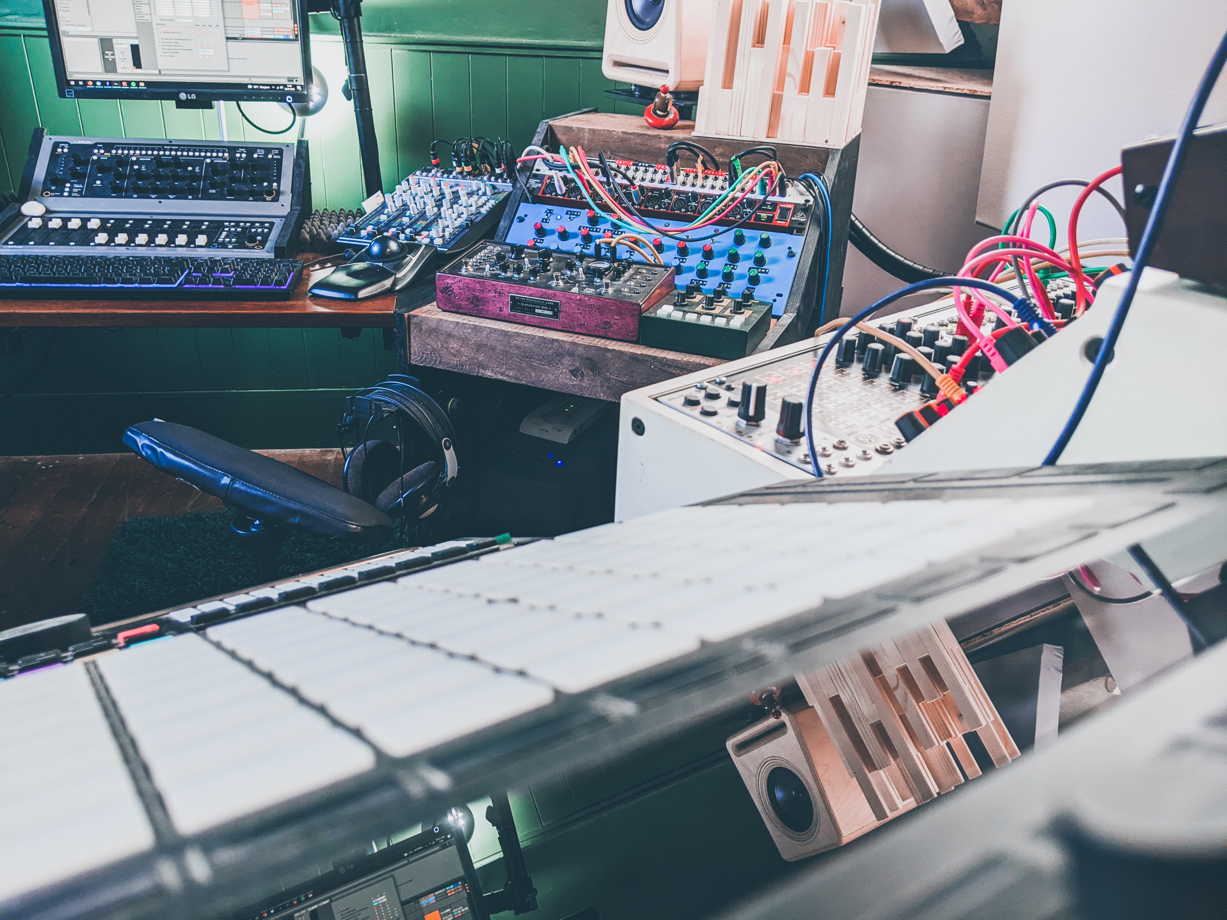 Le studio d'Arnaud Kervarec